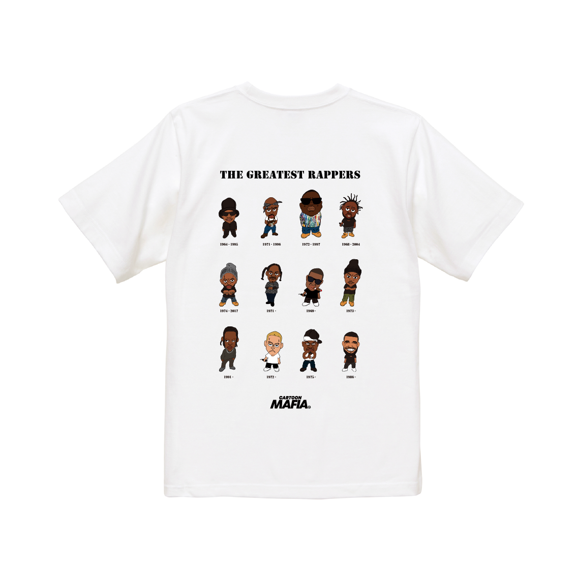 THE GREATEST RAPPERS T-SHIRT