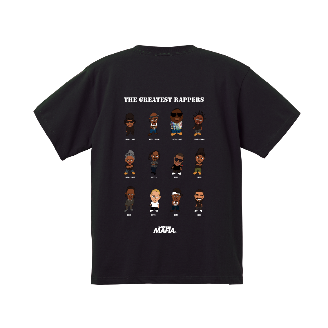 THE GREATEST RAPPERS T-SHIRT