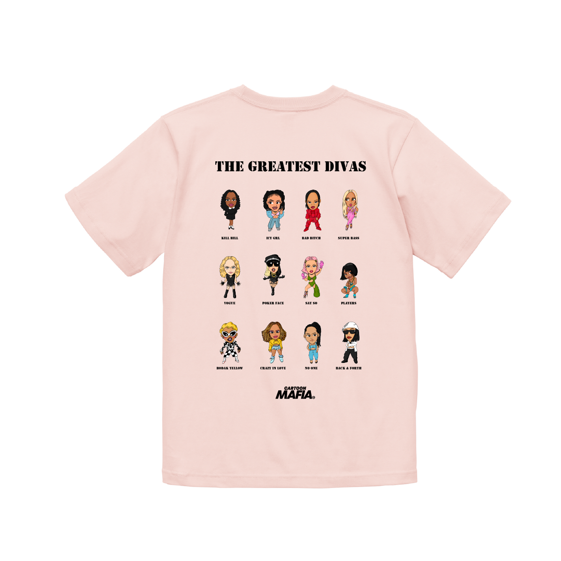 THE GREATEST DIVAS T-SHIRT